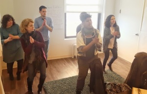A cohort of trainers during a training at Lifetime Arts' Headquarters Office. 